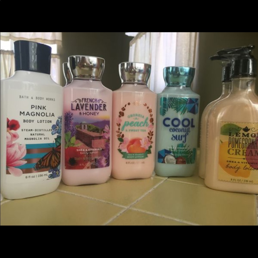 Bath&body works lotions
